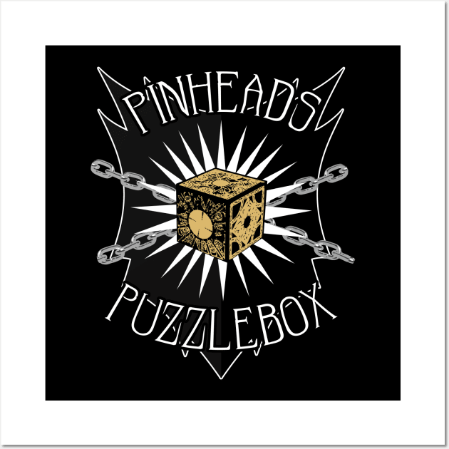 Pinheads puzzle box Wall Art by wet_chicken_lip